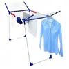 Image de Etendoir à linge Pegasus 200 Solid Comfort 81516, séchoir à linge avec 20m d'étendage, tancarville 8 accessoires, blanc