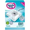 Image de Handy bag e81 sac aspirateur microfibre anti-allergène + filtre moteur tornado serenys magnum