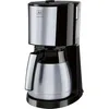 Image de Melitta Cafetière à Filtre avec Verseuse Isotherme en Acier Inoxydable, Sélecteur d’Arôme, Enjoy Top Therm, Noir/Acier Brossé, 1017-08 en occasion ou reconditionné