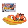Image de Sam Le Pompier Canot de sauvetage Neptune & Play figure Penny - Matière: Plastique - Convient pour jouer dans la baignoire