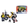 Image de Quad de policier Smoby et figurine Sam le Pompier