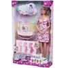 Image de Smoby - Steffi Love - Future Maman - Poupée mannequin enceinte (29cm) - Accesoires pour bébé - Bouton pour faire grossir son ventre