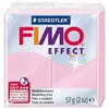 Image de Fimo pâte à modeler à effet 57 grammes rose pastel