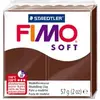 Image de Staedtler pâte a modeler fimo soft 56g marron chocolat
