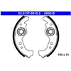 Image de Jeu De Mâchoires De Frein 03.0137-0015.2 Ate Ate 03.01370015.2 Abarth;Autobianchi;Fiat;Lancia;Seat
