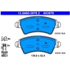 Image de Kit De Plaquettes De Frein, Frein À Disque 13.0460-3978.2 Ate Ate 13.04603978.2 Citroen;Peugeot