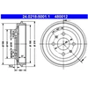 Image de Tambour De Frein 24.0218-5001.1 Ate Ate 24.02185001.1 Abarth;Autobianchi;Fiat;Lancia;Seat