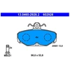 Image de Kit De Plaquettes De Frein, Frein À Disque 13.0460-2928.2 Ate Ate 13.04602928.2 Ford