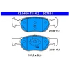 Image de Kit De Plaquettes De Frein, Frein À Disque 13.0460-7114.2 Ate Ate 13.04607114.2 Fiat;Lancia