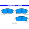 Image de Kit De Plaquettes De Frein, Frein À Disque 13.0460-5955.2 Ate Ate 13.04605955.2 Honda;Rover