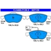 Image de Kit De Plaquettes De Frein, Frein À Disque 13.0460-7139.2 Ate Ate 13.04607139.2 Alfa Romeo;Lancia