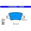 Image de Kit De Plaquettes De Frein, Frein À Disque 13.0460-2855.2 Ate Ate 13.04602855.2 Mercedes-Benz