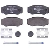 Image de Kit De Plaquettes De Frein, Frein À Disque 13.0460-4980.2 Ate Ate 13.04604980.2 Citroen;Fiat;Peugeot