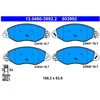 Image de Kit De Plaquettes De Frein, Frein À Disque 13.0460-3992.2 Ate Ate 13.04603992.2 Ford