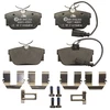 Image de Kit De Plaquettes De Frein, Frein À Disque 13.0460-2872.2 Ate Ate 13.04602872.2 Ford;Seat;Volkswagen