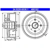 Image de Tambour De Frein 24.0220-0038.1 Ate Ate 24.02200038.1 Opel;Vauxhall