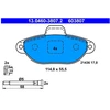 Image de Kit De Plaquettes De Frein, Frein À Disque 13.0460-3807.2 Ate Ate 13.04603807.2 Fiat
