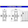 Image de Kit D'Accessoires, Plaquette De Frein À Disque Ate 13.04600268.2 Mercedes-Benz