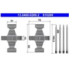Image de Kit D'Accessoires, Plaquette De Frein À Disque Ate 13.04600269.2 Mercedes-Benz