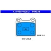 Image de Kit De Plaquettes De Frein, Frein À Disque 13.0460-4028.2 Ate Ate 13.04604028.2 Audi;Volkswagen