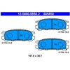 Image de Kit De Plaquettes De Frein, Frein À Disque 13.0460-5850.2 Ate Ate 13.04605850.2 Subaru