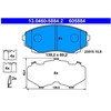 Image de Kit De Plaquettes De Frein, Frein À Disque 13.0460-5884.2 Ate Ate 13.04605884.2 Mazda