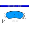 Image de Kit De Plaquettes De Frein, Frein À Disque 13.0460-5890.2 Ate Ate 13.04605890.2 Mitsubishi