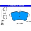 Image de Kit De Plaquettes De Frein, Frein À Disque 13.0460-2708.2 Ate Ate 13.04602708.2 Mercedes-Benz