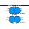 Image de Kit De Plaquettes De Frein, Frein À Disque 13.0460-7212.2 Ate Ate 13.04607212.2 Fiat;Opel;Saab;Vauxhall