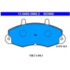 Image de Kit De Plaquettes De Frein, Frein À Disque 13.0460-3960.2 Ate Ate 13.04603960.2 Ford