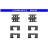 Image de Kit D'Accessoires, Plaquette De Frein À Disque Ate 13.04600430.2 Honda;Rover