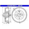 Image de Tambour De Frein 24.0220-3033.1 Ate Ate 24.02203033.1 Nissan;Renault