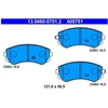 Image de Kit De Plaquettes De Frein, Frein À Disque 13.0460-5751.2 Ate Ate 13.04605751.2 Nissan