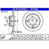 Image de Disque De Frein Ate 24.01100704.1 Mitsubishi