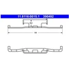 Image de Ressort, Étrier De Frein Ate .81160015.1 Bmw