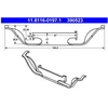 Image de Ressort, Étrier De Frein Ate .81160197.1 Bmw