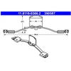Image de Ressort, Étrier De Frein Ate .81160366.2 Volvo