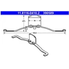 Image de Ressort, Étrier De Frein Ate .81160410.2 Audi;Opel;Saab;Seat;Skoda;Vauxhall;Volkswagen