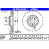 Image de Disque De Frein Ate 24.01300206.1 Citroen;Peugeot