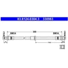 Image de Flexible De Frein Ate 83.61240304.3 Volvo