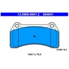 Image de Kit De Plaquettes De Frein, Frein À Disque 13.0460-4841.2 Ate Ate 13.04604841.2 Jaguar