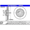 Image de Disque De Frein Ate 24.01280243.1 Lancia