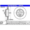 Image de Disque De Frein Ate 24.01240219.2 Bmw