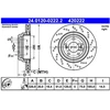 Image de Disque De Frein Ate 24.01200222.2 Bmw