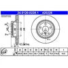 Image de Disque De Frein Ate 24.01200228.1 Bmw