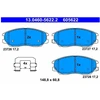 Image de Kit De Plaquettes De Frein, Frein À Disque 13.0460-5622.2 Ate Ate 13.04605622.2 Hyundai;Ssangyong