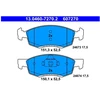 Image de Kit De Plaquettes De Frein, Frein À Disque 13.0460-7270.2 Ate Ate 13.04607270.2 Dacia