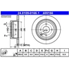 Image de Disque De Frein Ate 24.01090166.1 Nissan