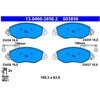 Image de Kit De Plaquettes De Frein, Frein À Disque 13.0460-3856.2 Ate Ate 13.04603856.2 Nissan
