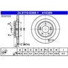 Image de Disque De Frein Ate 24.01100369.1 Hyundai